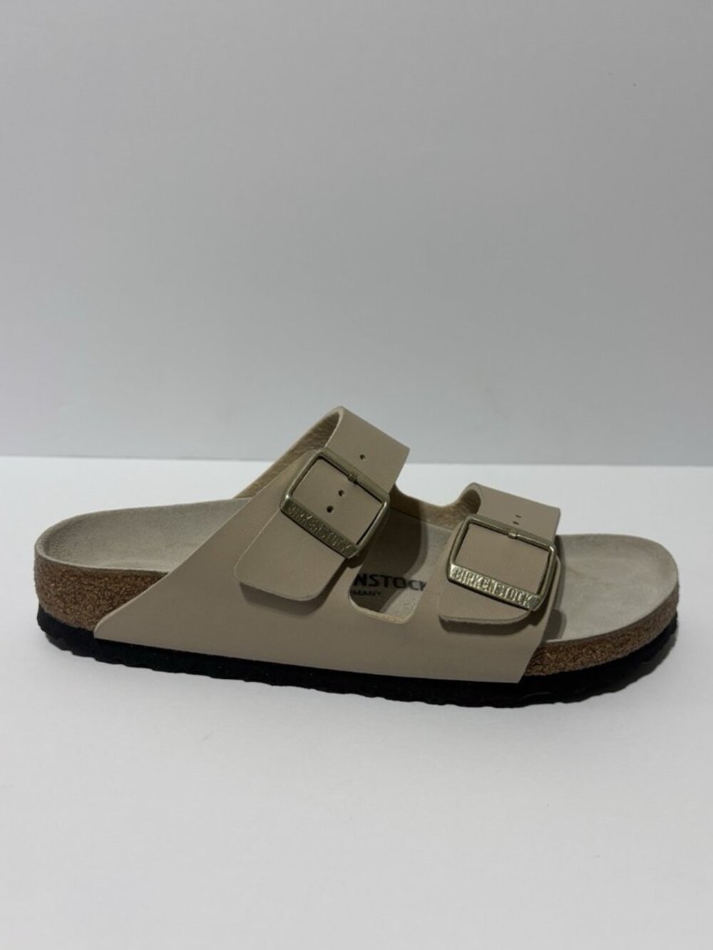 Birkenstock Women’s Arizona Triple Sandcastle Slide Sandals, Size EUR 40, US 9 N